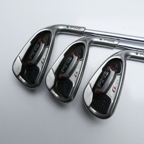 Used Ping G20 Iron Set / 4 - PW / Stiff Flex