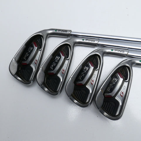 Used Ping G20 Iron Set / 4 - PW / Stiff Flex