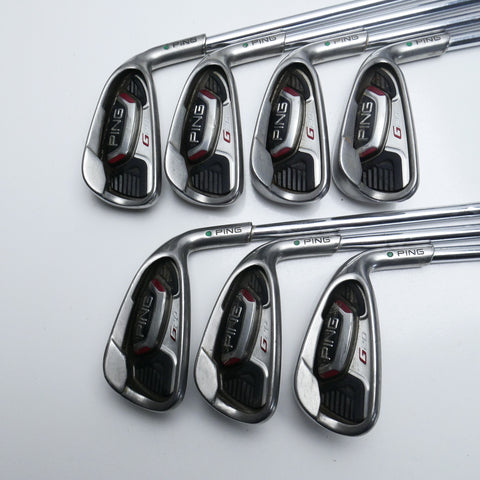 Used Ping G20 Iron Set / 4 - PW / Stiff Flex