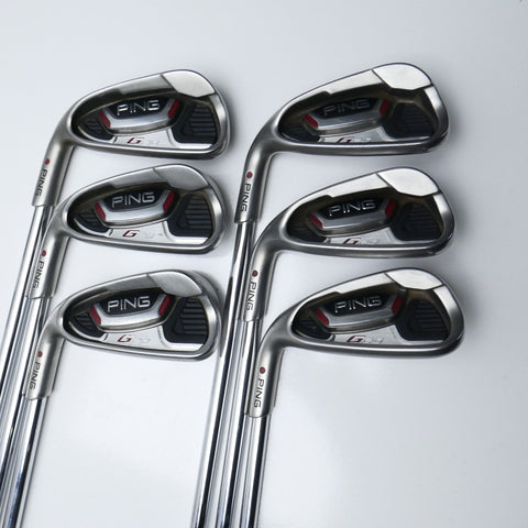 Used Ping G20 Iron Set / 5 - PW + GW / Regular Flex / Left-Handed