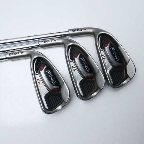 Used Ping G20 Iron Set / 5 - PW + GW / Regular Flex / Left-Handed