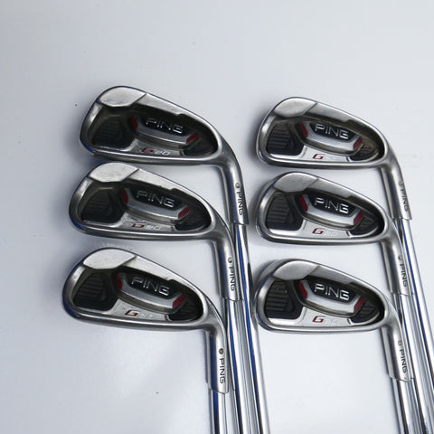 Used Ping G20 Iron Set / 5 - PW / Regular Flex