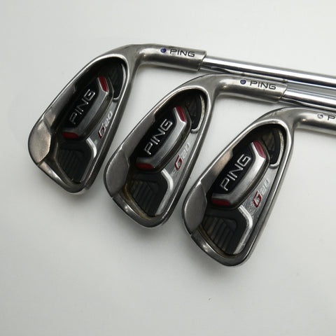 Used Ping G20 Iron Set / 5 - PW / Regular Flex