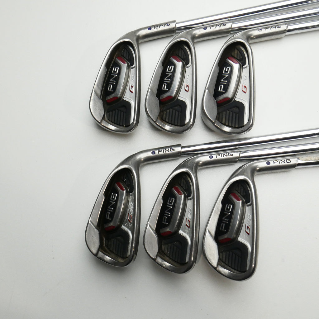 Used Ping G20 Iron Set / 5 - PW / Regular Flex