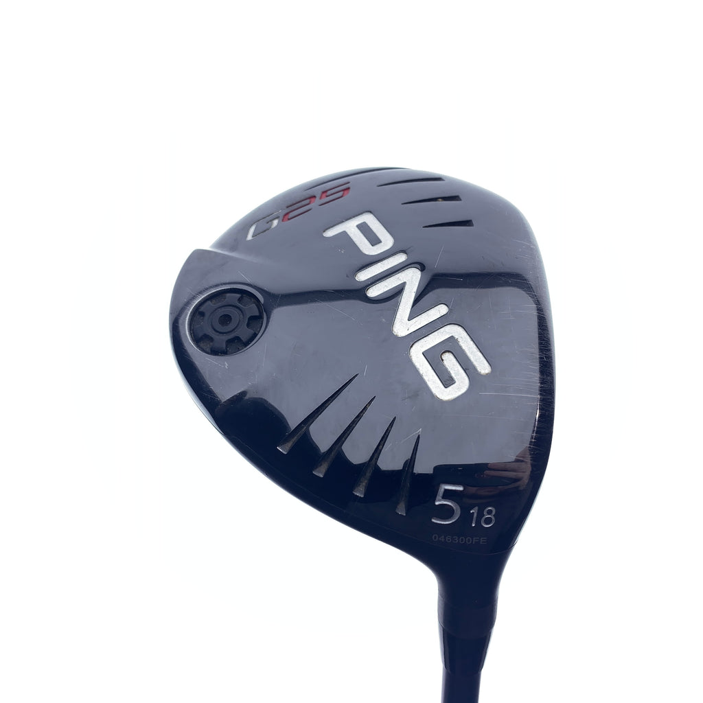 Used Ping G25 5 Fairway Wood / 18.0 Degrees / Regular Flex