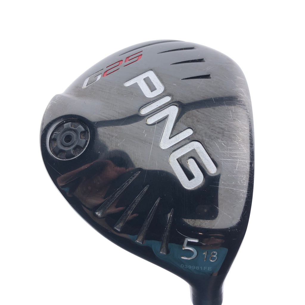 Used Ping G25 5 Fairway Wood / 18.0 Degrees / Regular Flex