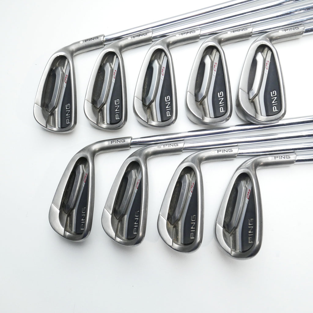 Used Ping G25 Iron Set / 3 - SW / Stiff Flex