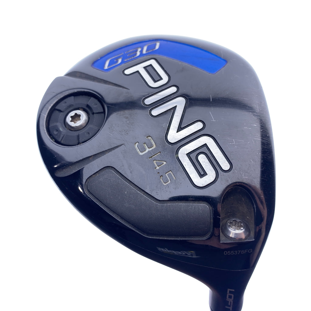 Used Ping G30 3 Fairway Wood / 14.5 Degrees / Regular Flex