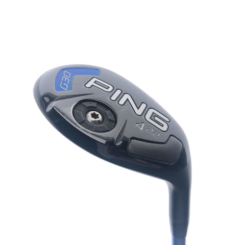 Used Ping G30 4 Hybrid / 22 Degrees / Regular Flex