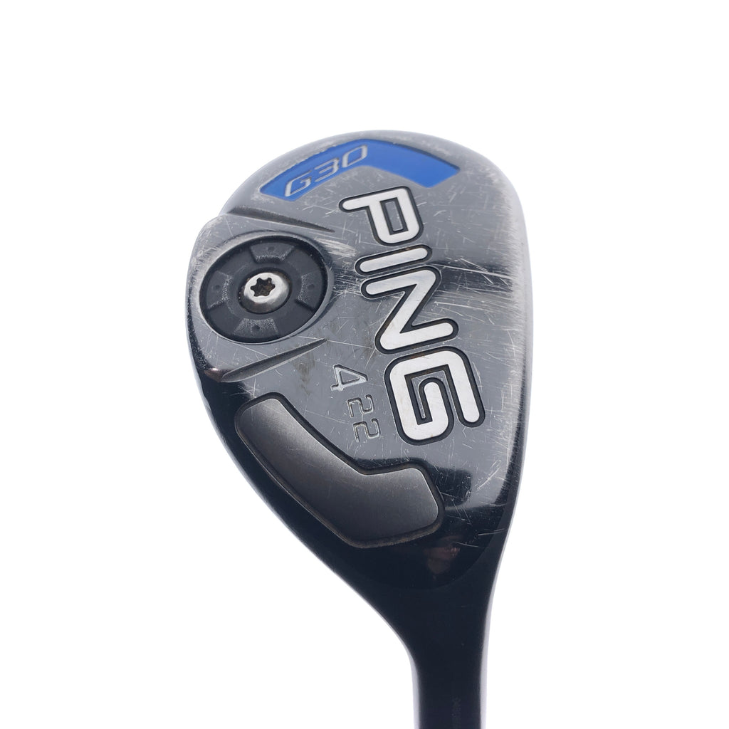 Used Ping G30 4 Hybrid / 22 Degrees / Regular Flex– Replay Golf