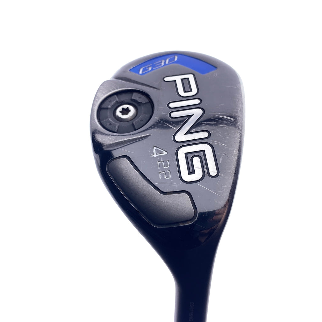 Used Ping G30 4 Hybrid / 22 Degrees / Regular Flex