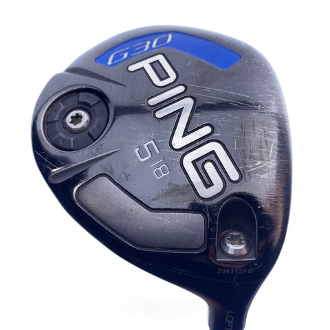 Used Ping G30 5 Fairway Wood /18.0 Degrees / Regular Flex