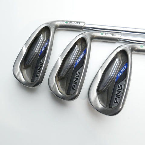 Used Ping G30 Iron Set / 4 - PW / Regular Flex