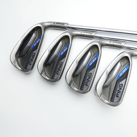 Used Ping G30 Iron Set / 4 - PW / Regular Flex