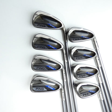 Used Ping G30 Iron Set / 4 - SW / Regular Flex
