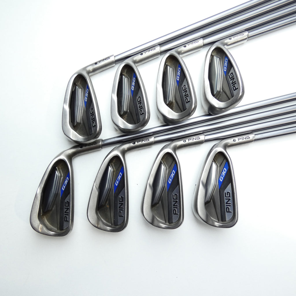 Used Ping G30 Iron Set / 4 - SW / Regular Flex