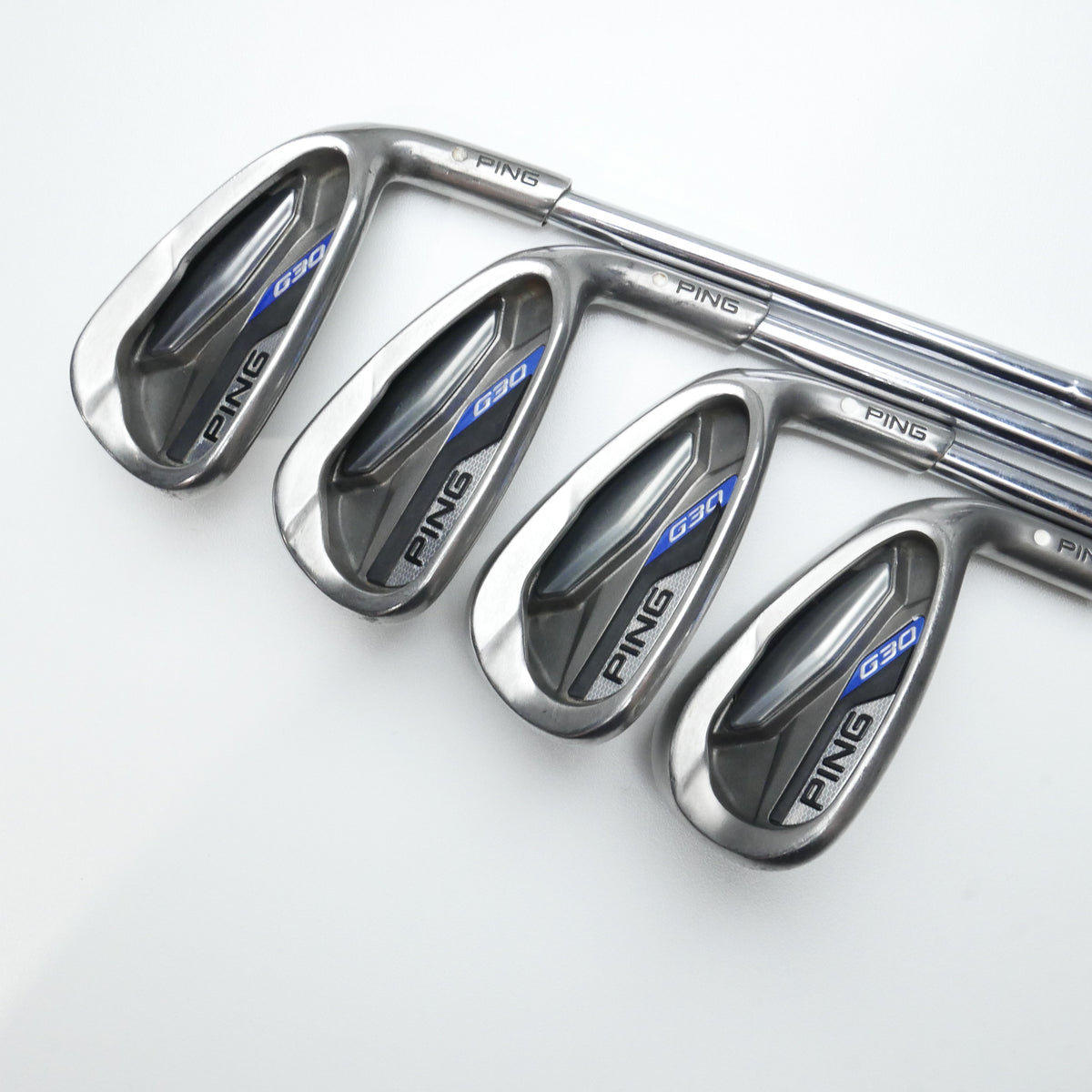 Used Ping G30 Iron Set / 4 - SW / X-Stiff Flex