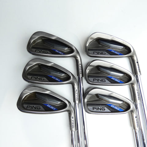 Used Ping G30 Iron Set / 5 - PW / Regular Flex