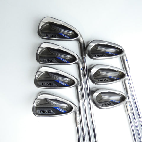 Used Ping G30 Iron Set / 5 - SW / Regular Flex