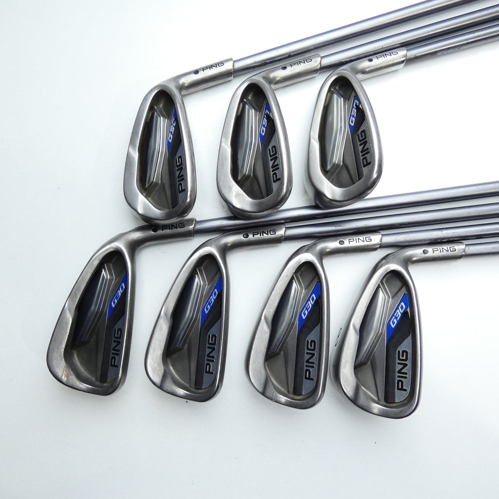 Used Ping G30 Iron Set / 5 - SW / Regular Flex