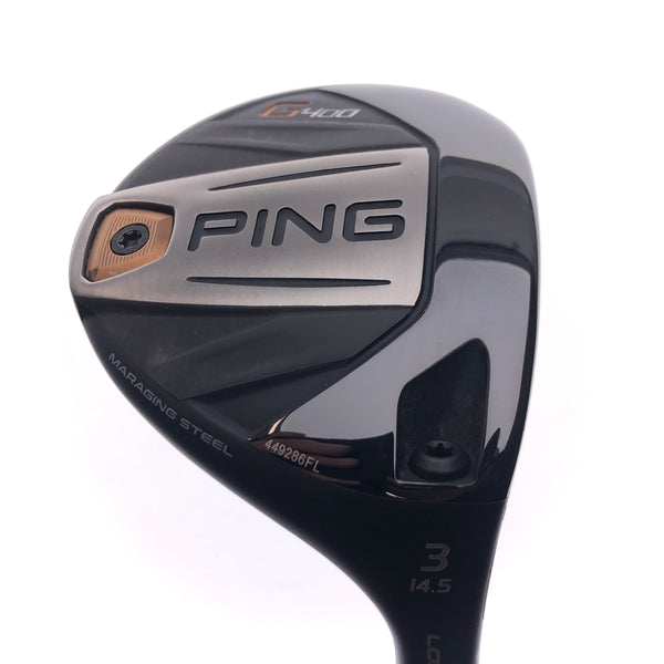 Used Ping G400 3 Fairway Wood / 14.5 Degrees / Regular Flex