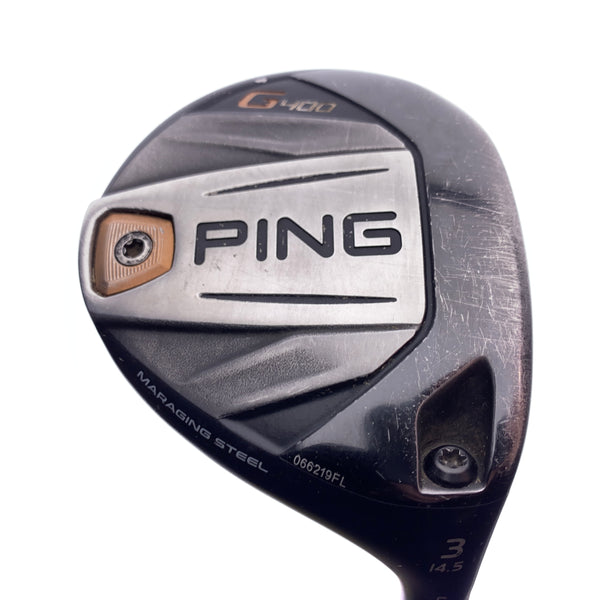 Used Ping G400 3 Fairway Wood / 14.5 Degrees / Regular Flex