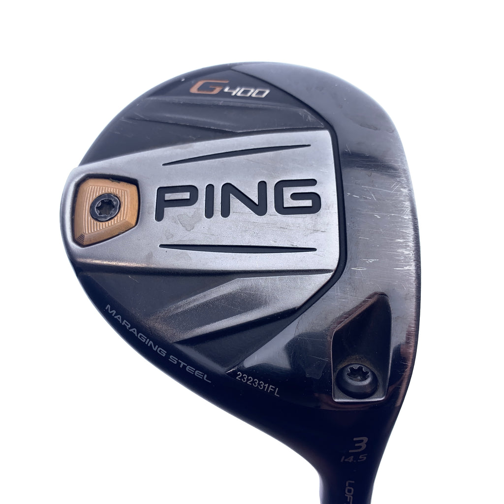 Used Ping G400 3 Fairway Wood / 14.5 Degrees / Soft Regular Flex