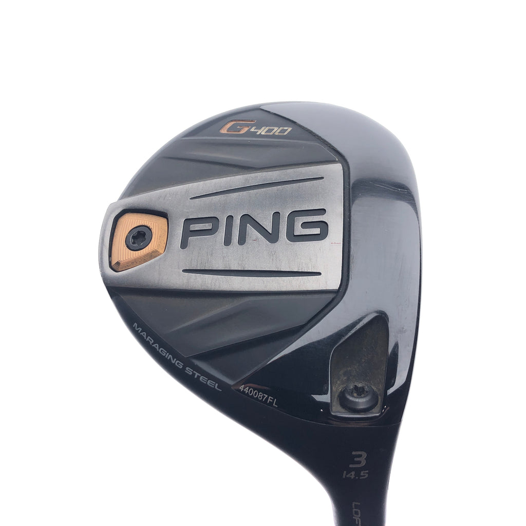 Used Ping G400 3 Fairway Wood / 14.5 Degrees / Soft Regular Flex