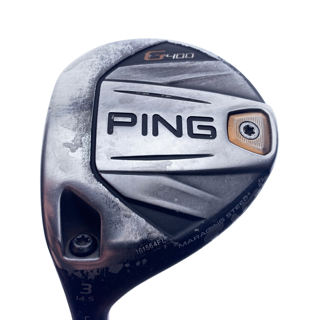 Used Ping G400 3 Fairway Wood / 14.5 Degrees / Stiff Flex / Left-Handed