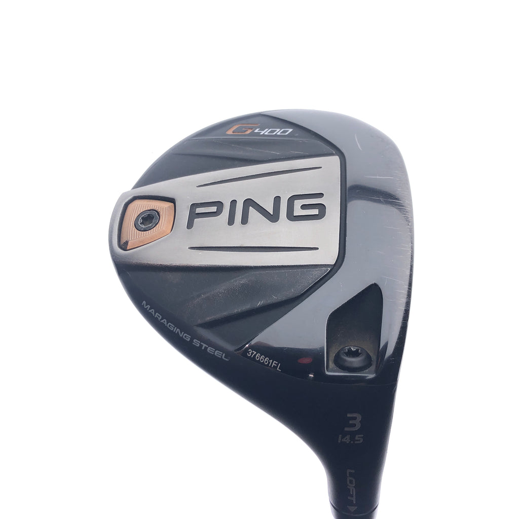 Used Ping G400 3 Fairway Wood / 14.5 Degrees / Stiff Flex