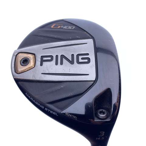 Used Ping G400 3 Fairway Wood / 14.5 Degrees / Stiff Flex