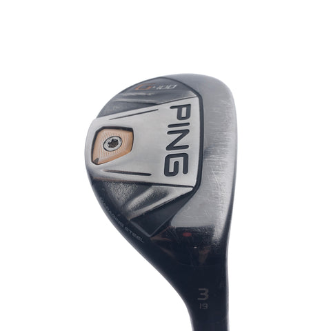 Used Ping G400 3 Hybrid / 19 Degrees / Stiff Flex