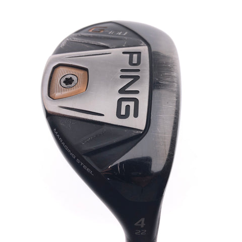 Used Ping G400 4 Hybrid / 22 Degrees / Regular Flex