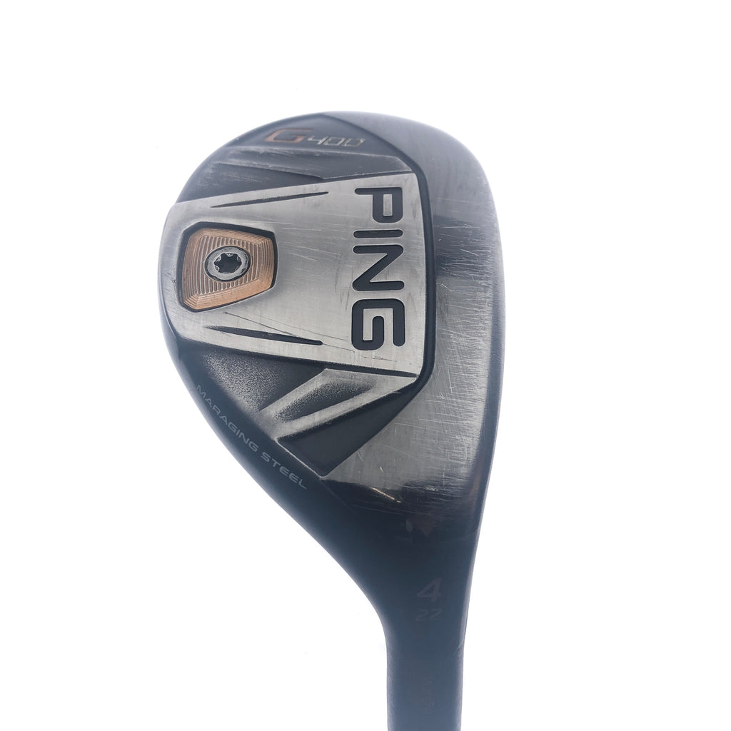 Used Ping G400 4 Hybrid / 22 Degrees / Regular Flex