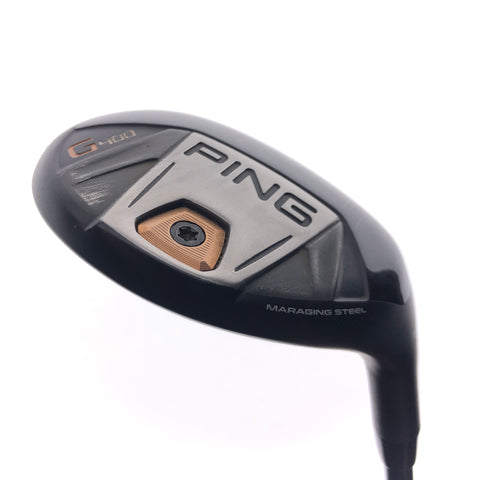 Used Ping G400 4 Hybrid / 22 Degrees / Soft Regular Flex