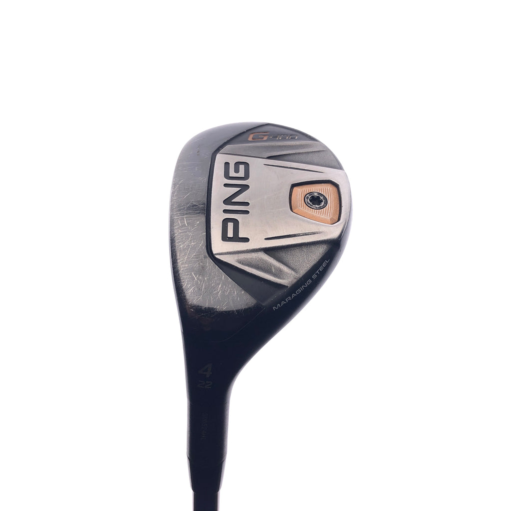 Used Ping G400 4 Hybrid / 22 Degrees / Stiff Flex / Left-Handed