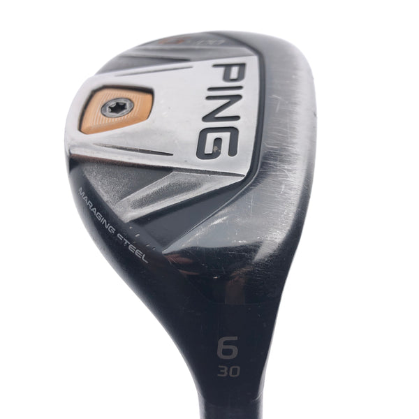 Used Ping G400 6 Hybrid / 30 Degrees / Soft Regular Flex