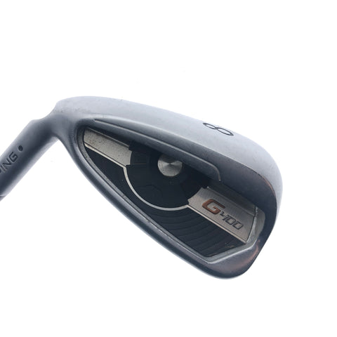 Used Ping G400 8 Iron / 34.5 Degrees / Regular Flex / Left-Handed