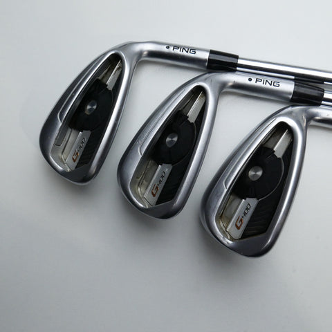 Used Ping G400 Iron Set / 4 - PW / Regular Flex