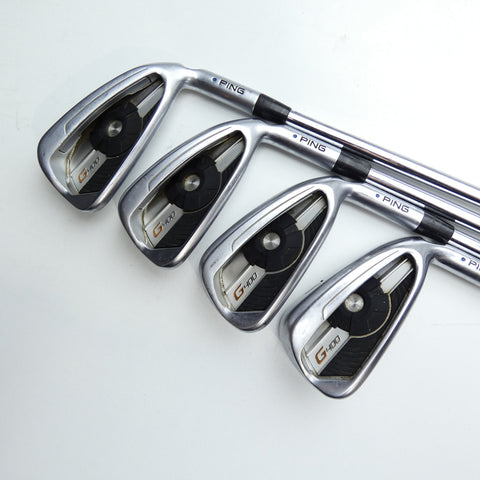 Used Ping G400 Iron Set / 4 - PW / Regular Flex