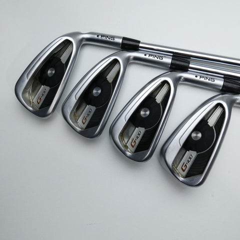 Used Ping G400 Iron Set / 4 - PW / Regular Flex