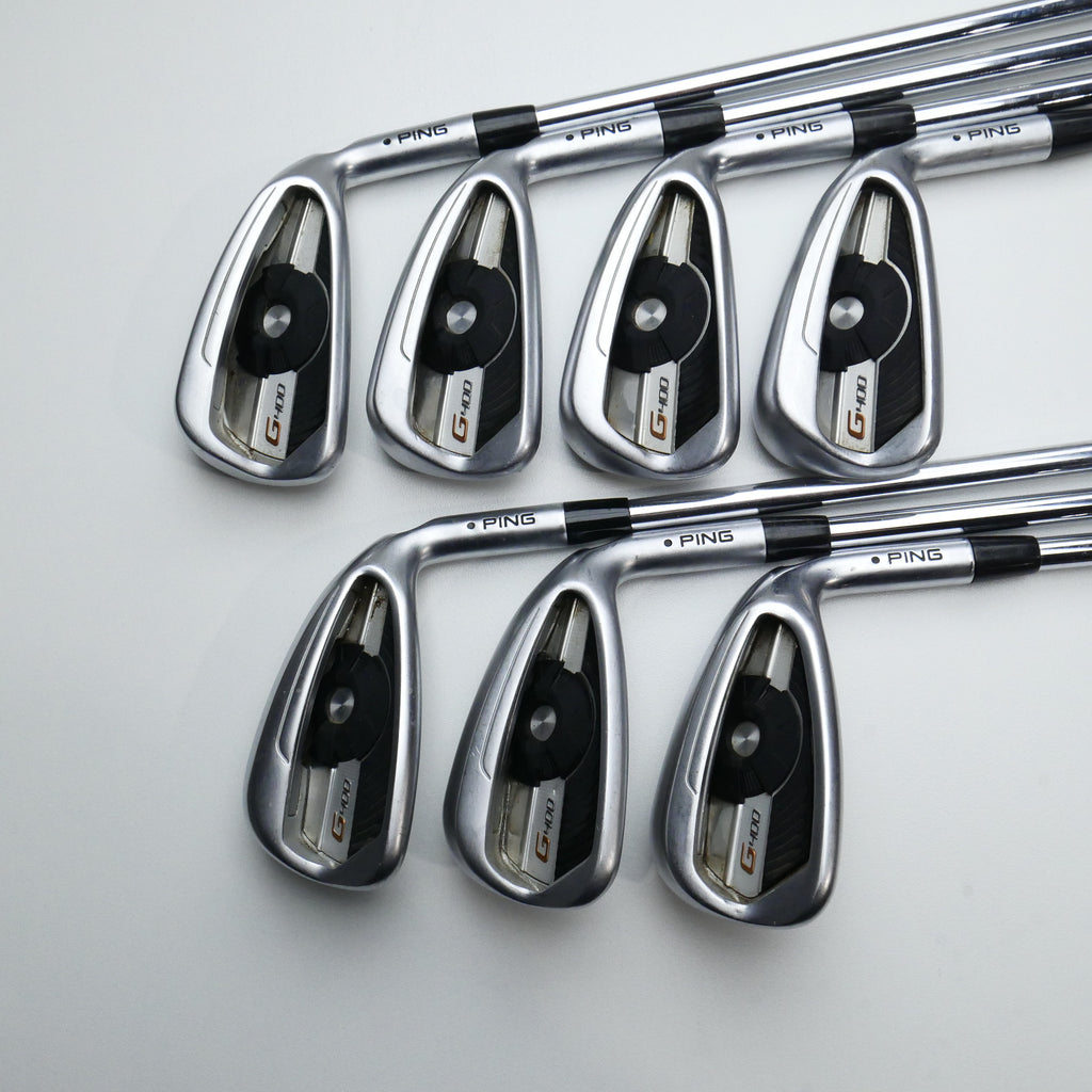 Used Ping G400 Iron Set / 4 - PW / Regular Flex