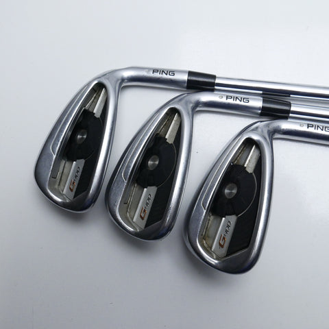 Used Ping G400 Iron Set / 4 - PW / Stiff Flex