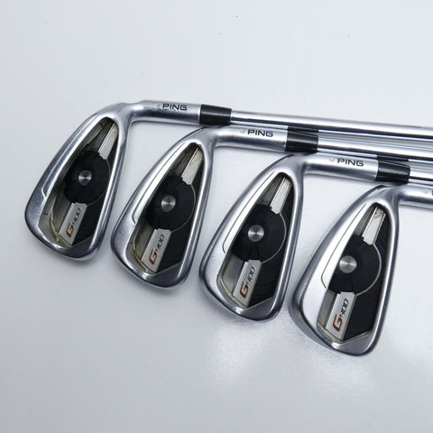 Used Ping G400 Iron Set / 4 - PW / Stiff Flex