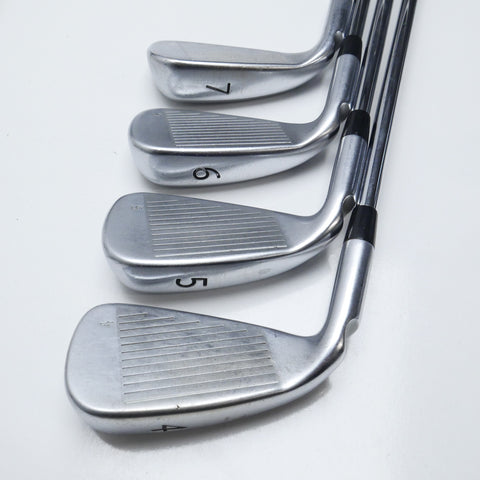 Used Ping G400 Iron Set / 4 - PW / Stiff Flex