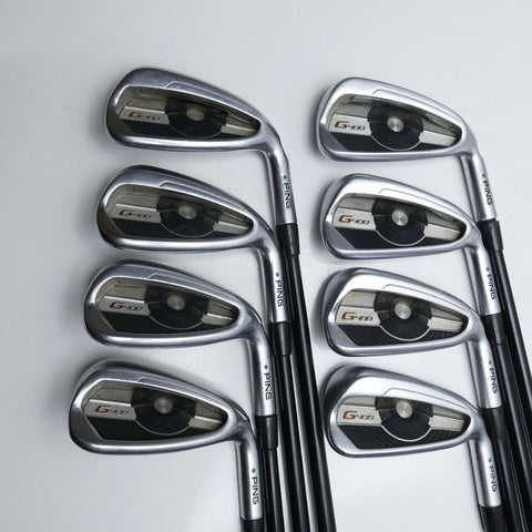 Used Ping G400 Iron Set / 4 - SW + UW / Regular Flex