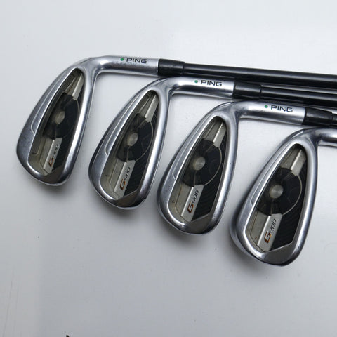Used Ping G400 Iron Set / 4 - SW + UW / Regular Flex