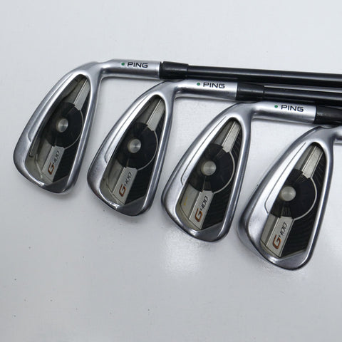 Used Ping G400 Iron Set / 4 - SW + UW / Regular Flex