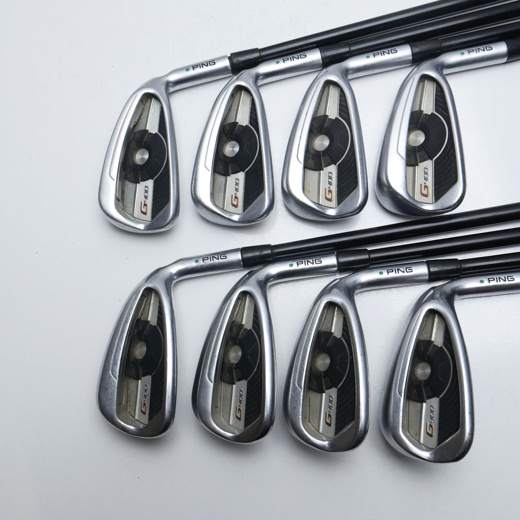 Used Ping G400 Iron Set / 4 - SW + UW / Regular Flex