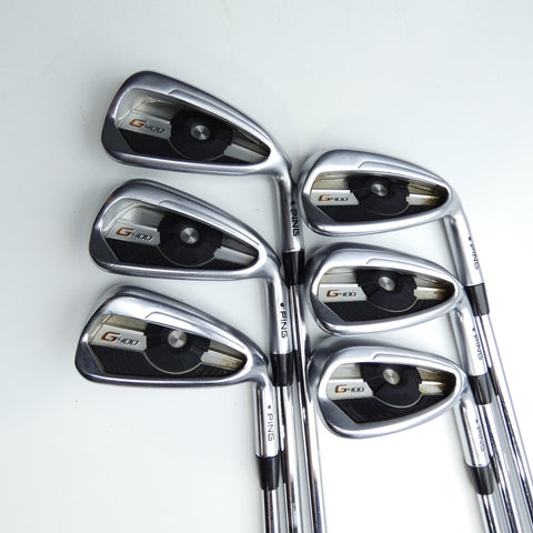 Used Ping G400 Iron Set / 5 - PW / Regular Flex